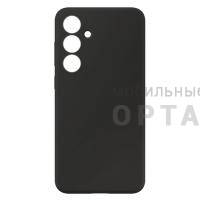 Чехол силикон COVER, бархатная подкладка в упаковке, Redmi 15c, черный