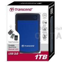 Жесткий диск HDD Transcend  1 TB  H3 синий, 2.5'', USB 3.0 Жесткий диск HDD Transcend  1 TB  H3 синий, 2.5'', USB 3.0