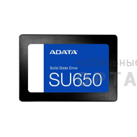 Внутренний SSD  A-Data   512GB  Ultimate SU650, SATA-III, R/W - 520/450 MB/s, 2.5", Silicon Motion, TLC 3D NAND