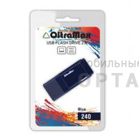 Флешка USB 16 Гб OltraMax  240  синий Флешка USB 16 Гб OltraMax  240  синий