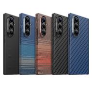 Чехол KEEPHONE KEVILAR MIRAGE ARAMID MagSafe Samsung Z Fold 8 Ultra Deep Blue Robin