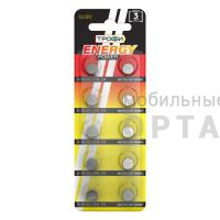 Элемент питания Трофи G03 (392) LR736, LR41 ENERGY POWER Button Cell (200/1600/134400)