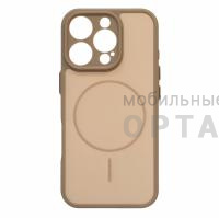 Чехол Matte MagSafe с защитой камеры в техпаке, iPhone 17 Pro, Desert