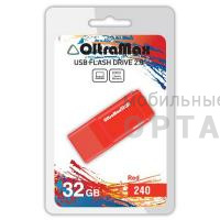 Флешка USB 32 Гб OltraMax  240  красный