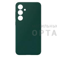 Чехол силикон COVER, бархатная подкладка в упаковке, Realme C71, зеленый
