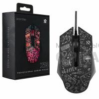 Мышь проводная игровая Smartbuy RUSH X15 черная (SBM-745G-K) (1/80) Мышь проводная игровая Smartbuy RUSH X15 черная (SBM-745G-K) (1/80)